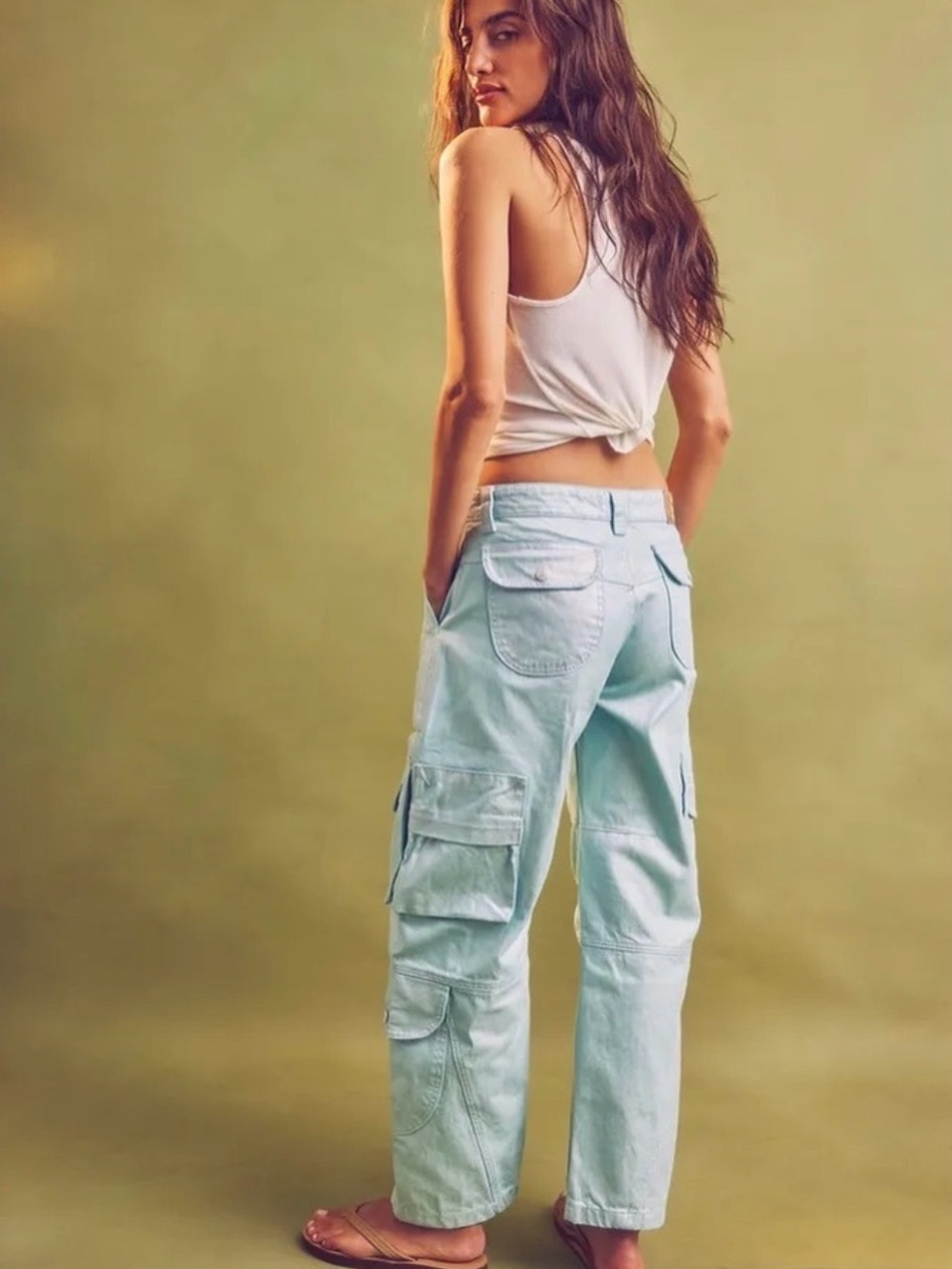 Free People Metallic Cargo Barrel
Jeans - Picture 2 of 9